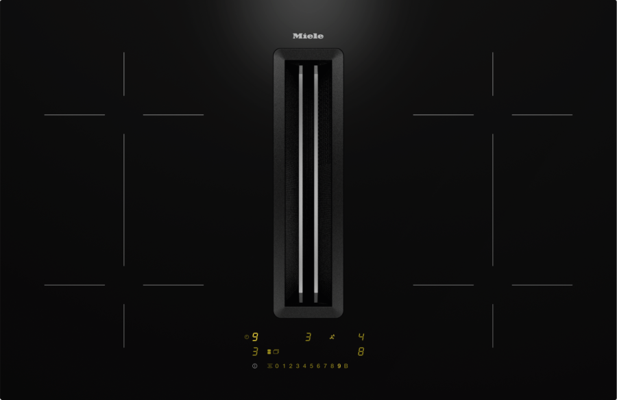 Панель конфорок со встроенной вытяжкой KMDA7473-1 FL в интернет-магазине Miele Shop - фото 1