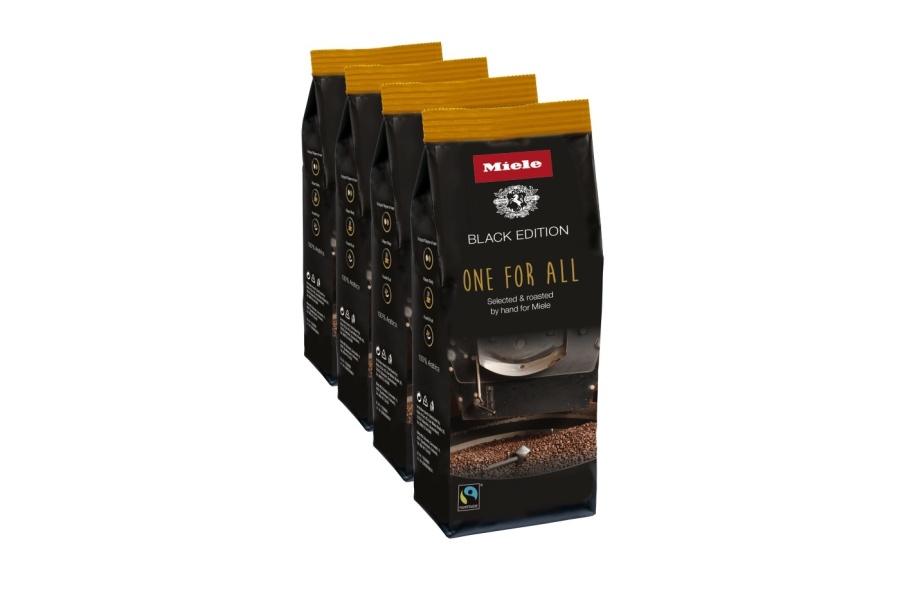Кофе Miele Black Edition ONE FOR ALL 4x250 гр. в интернет-магазине Miele Shop - фото 1