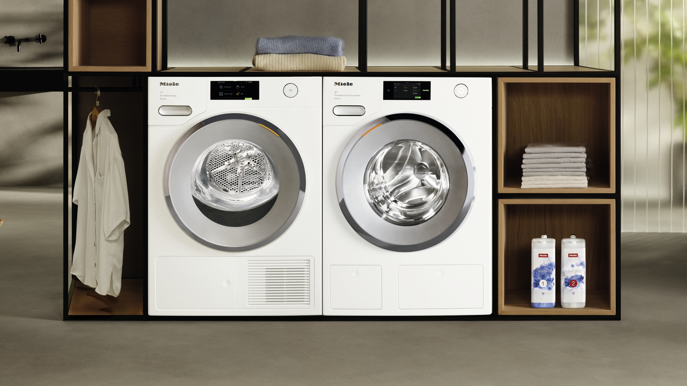 Весеннее обновление с Miele: скидка 20% на сушильную машину при покупке комплекта