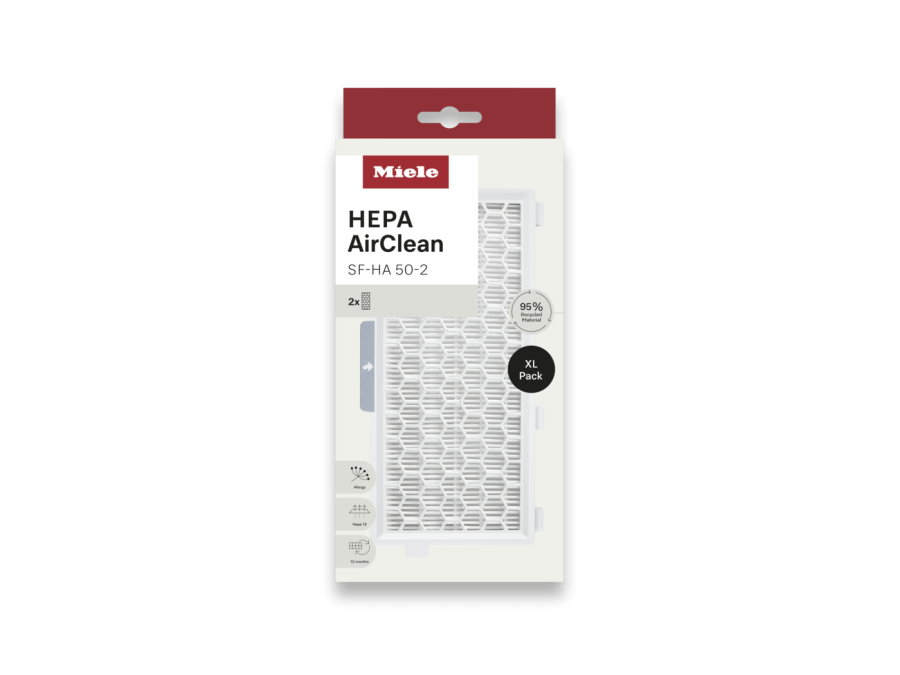 Комплект фильтров HEPA AirClean Filter SF HA 50 в интернет-магазине Miele Shop - фото 1