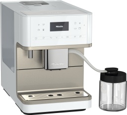 Кофемашина CM6360 LOCM белый металлик