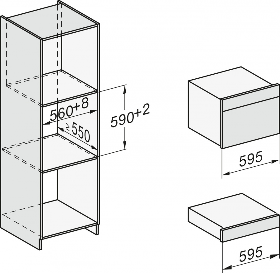 Подогреватель пищи ESW7010 GRGR графитовый серый в интернет-магазине Miele Shop - фото 3