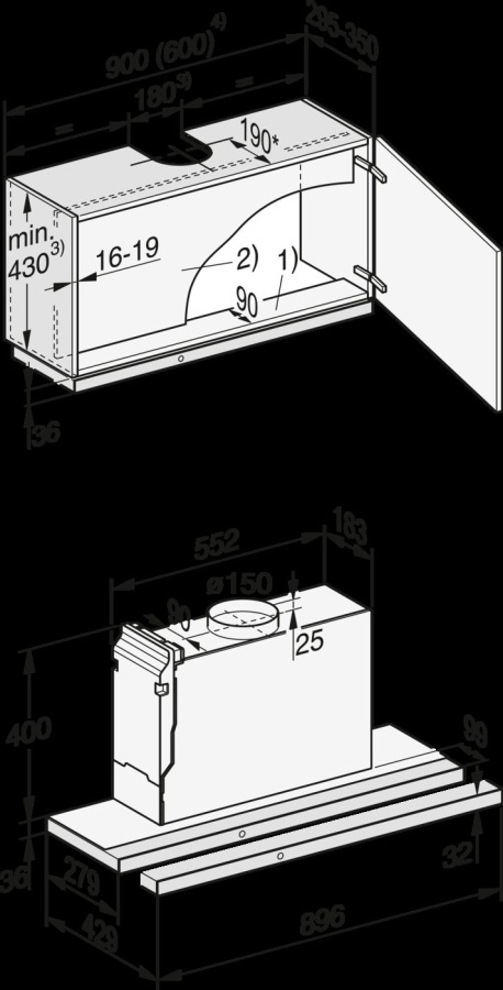 Вытяжка DAS 4931 125 Edition в интернет-магазине Miele Shop - фото 3