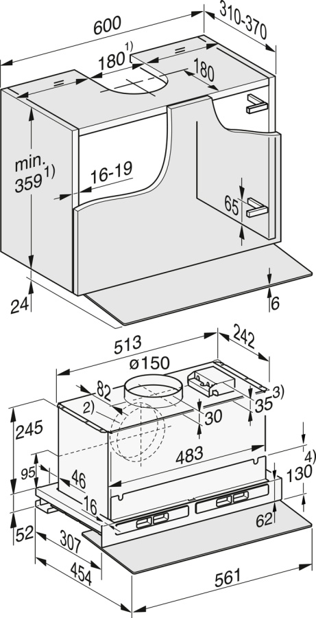Вытяжка DAS4640 в интернет-магазине Miele Shop - фото 3