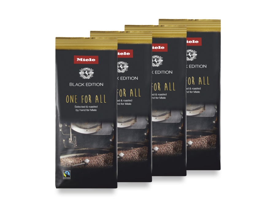 Кофе Miele Black Edition ONE FOR ALL 4x250 гр. в интернет-магазине Miele Shop - фото 1