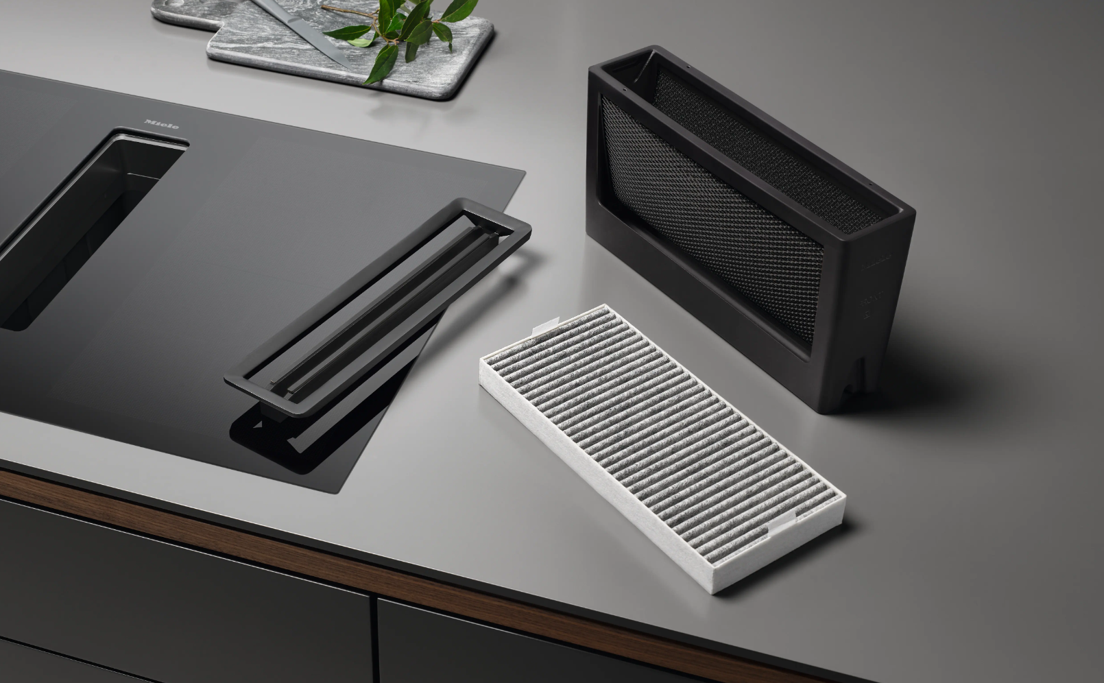 Панель конфорок со встроенной вытяжкой KMDA7473-1 FL в интернет-магазине Miele Shop - фото 6