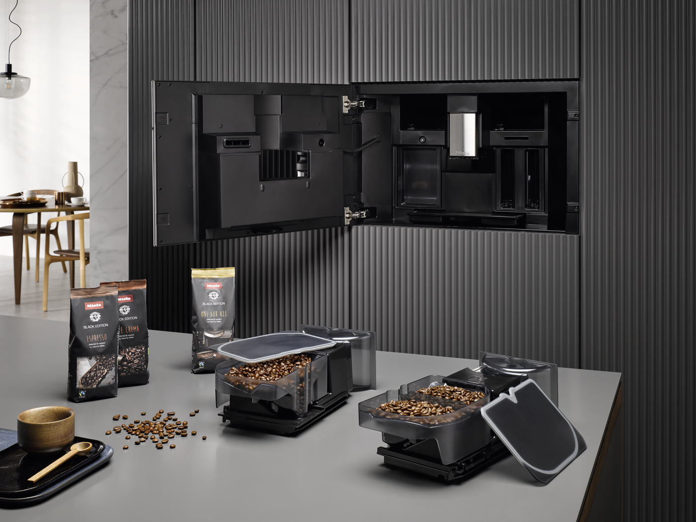 Кофе Miele Black Edition: какой выбрать для кофемашины и чем отличаются Café Crema, One for All и Espresso