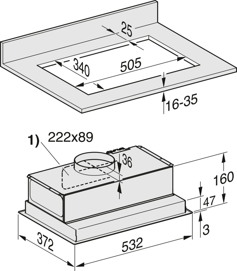 Вытяжка DA2558 в интернет-магазине Miele Shop - фото 4