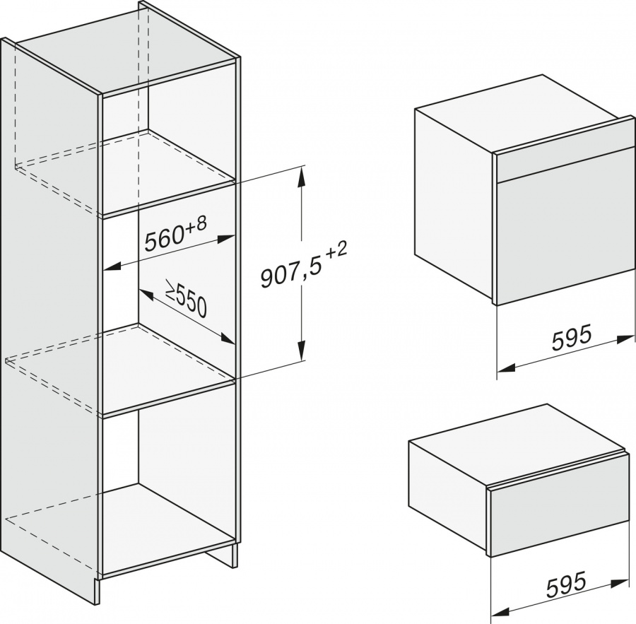 Тағам жылытқышы ESW7020 GRGR графит сұр в интернет-магазине Miele Shop - фото 2