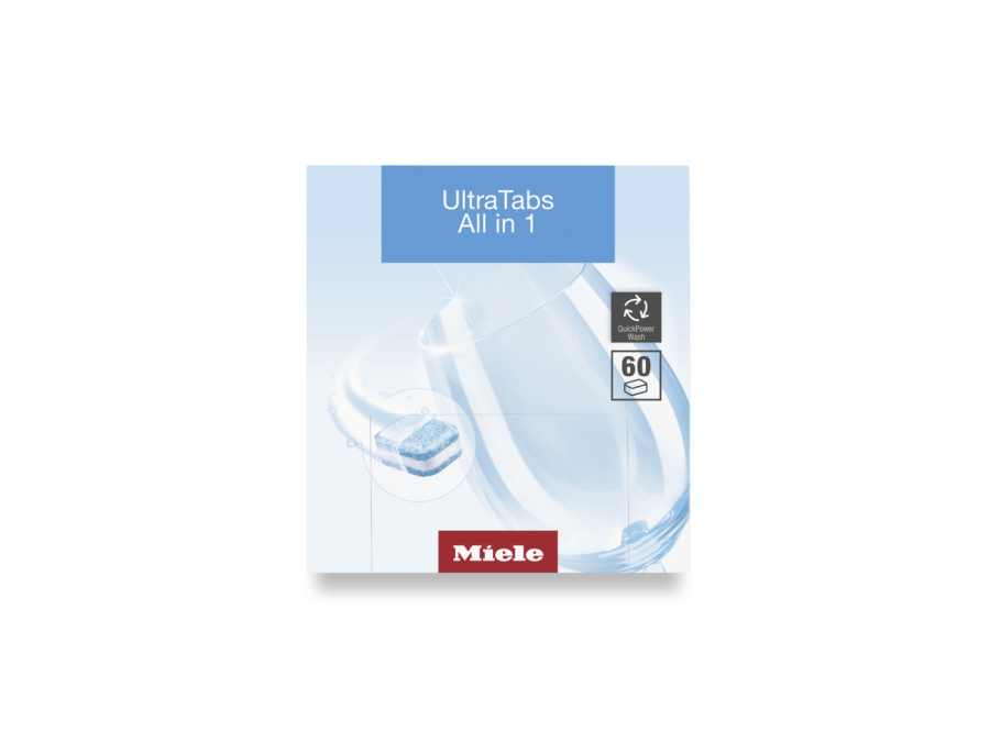 Таблетки для посудомоечных машин UltraTabs All in 1, 60 шт в интернет-магазине Miele Shop - фото 1