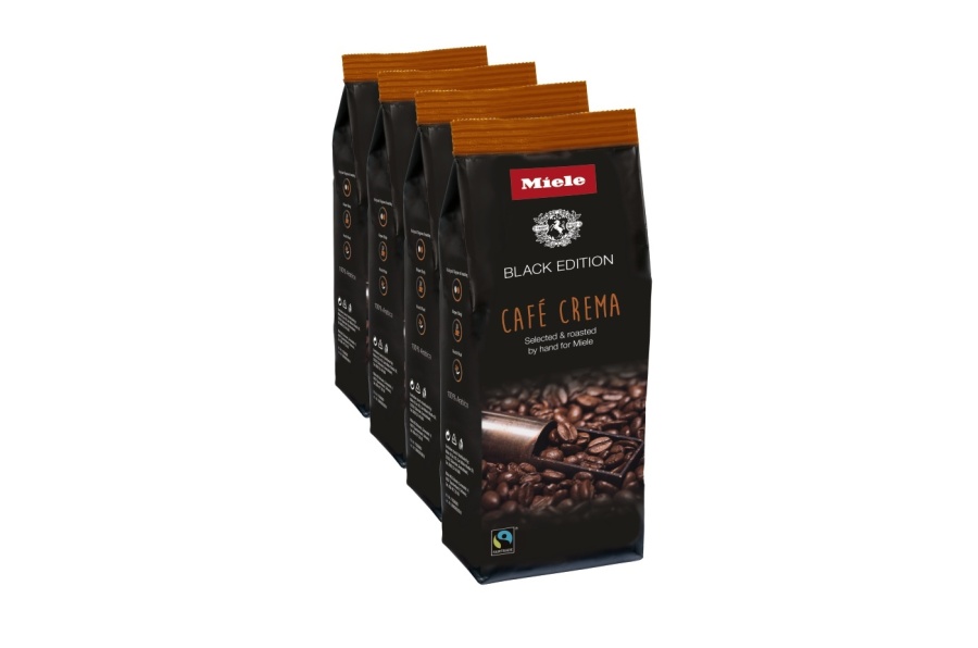 Кофе Miele Black Edition CAFÉ CREMA 4x250 гр. в интернет-магазине Miele Shop - фото 1