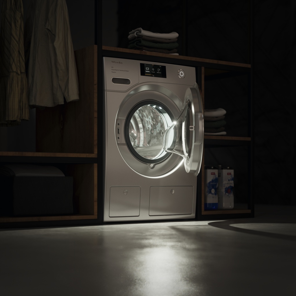 подсветка барабана Miele